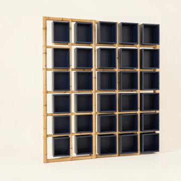 Briar Canyon Empty Vertical Garden Frame - Navy (synthetic illustration; no displayed measurements)