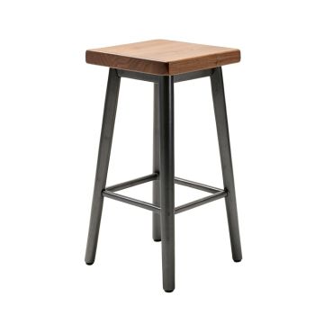 Evendale Solid Wood 24.25 '' Counter Stool