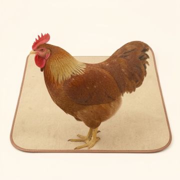 Olton Farm Fresh Rooster Comfort Anti-Fatigue Mat (synthetic illustration; no displayed measurements)