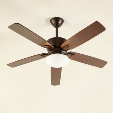 42 '' Vernie 5 - Blade Standard Ceiling Fan With Light Kit Included (synthetic illustration; no displayed measurements)
