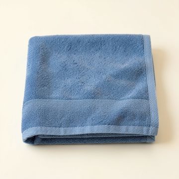Flint Crossing Bath Towel - Blue (synthetic illustration; no displayed measurements)