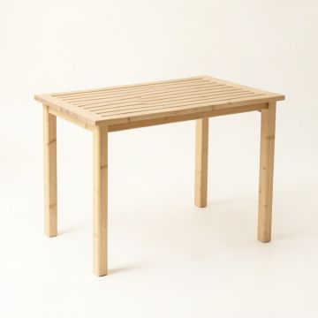 Holly Bridge Patio Table - Beige (synthetic illustration; no displayed measurements)