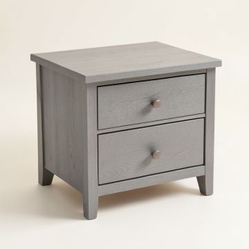 Spruce Falls Nightstand - Gray (synthetic illustration; no displayed measurements)