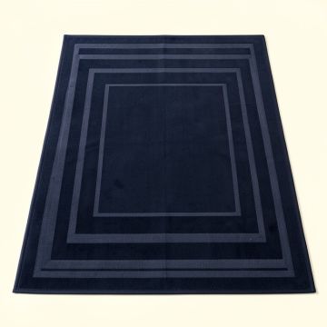 Cliff Brook Rectangular Outdoor Rug - Navy (synthetic illustration; no displayed measurements)