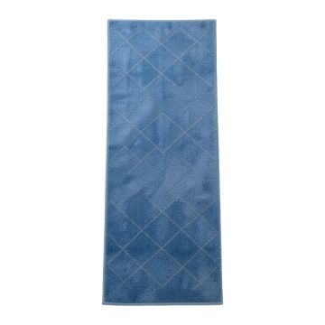 Linden Arc Narrow Runner Rug - Blue