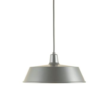 Hill Canyon Pendant Light Suspended From One Plain Cable - Gray