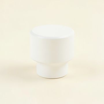 Aspen Crossing Cabinet Knob Without Packaging - White (synthetic illustration; no displayed measurements)