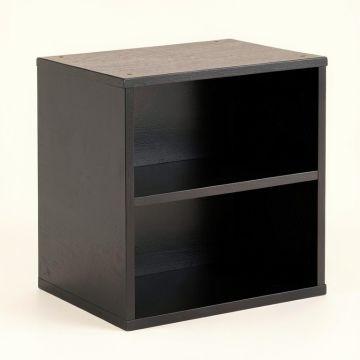 Fern Bluff Low Toy Storage Unit - Black (synthetic illustration; no displayed measurements)