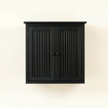 Field Arc Wall-Mounted Laundry Cabinet (synthetic illustration; no displayed measurements)