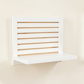 Olive Arc Wall-Mounted Entryway Organizer Shelf (synthetic illustration; no displayed measurements)