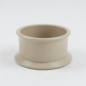 Bay Brook Empty Candle Holder - Beige (synthetic illustration; no displayed measurements)