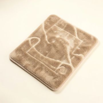 Jacquard Fleece Long Multiple Memory Foam Non-Slip Bath Rug (synthetic illustration; no displayed measurements)