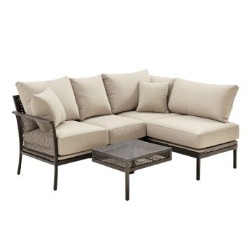 Jibe Outdoor Patio Sectional With Cushions