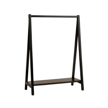 Pine Arc Empty Garment Rack - Black