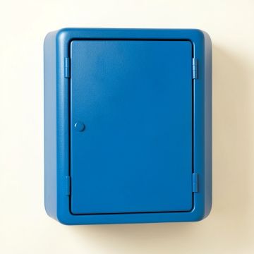 Meadow Branch Wall-Mounted Laundry Cabinet - Blue (synthetic illustration; no displayed measurements)