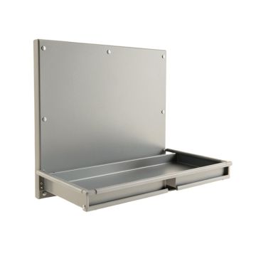 Glen Bend Empty Wall-Mounted Tool Organizer Panel - Gray