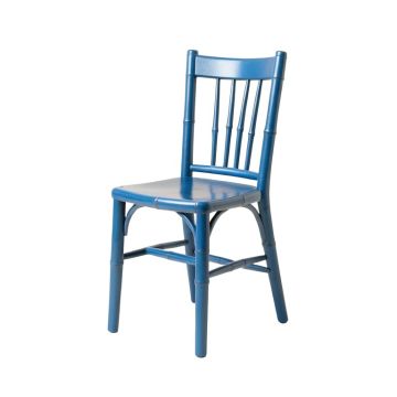 Vale Arc Dining Chair - Blue