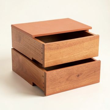 Brook Bend Under-Desk Drawer Unit - Terracotta (synthetic illustration; no displayed measurements)