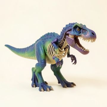 Doremus Larger Furry Bones Rex The Tyrannosaurus And Dinosaur Doll Voodoo Skeleton (synthetic illustration; no displayed measurements)