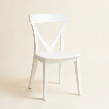 Laurel Crossing Dining Chair - White (synthetic illustration; no displayed measurements)
