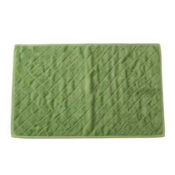 Harbor Edge Bath Mat - Green