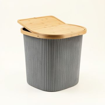 Summit Canyon Laundry Hamper - Gray (synthetic illustration; no displayed measurements)