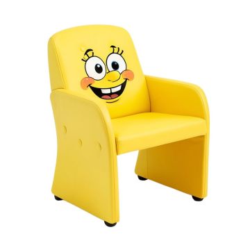 Spongebob Squarepants High Back Upholstered Kids Desk / Activity Chair