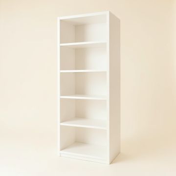 Ash Arc Narrow Cubby Tower (synthetic illustration; no displayed measurements)