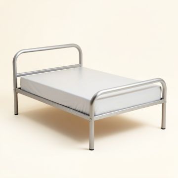 Abrego Platform Metal Bed (synthetic illustration; no displayed measurements)