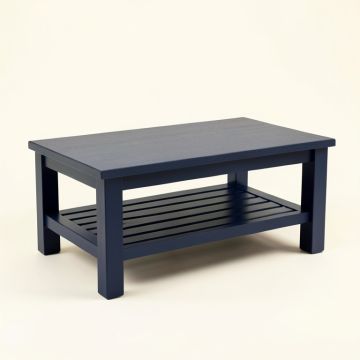Bay Crest Coffee Table - Navy (synthetic illustration; no displayed measurements)