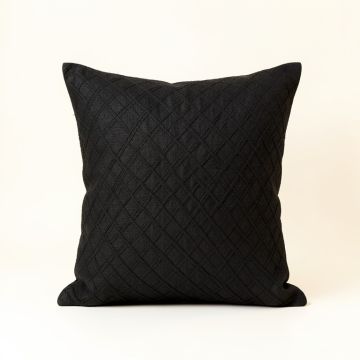 Aspen Bluff Filled Accent Pillow - Black (synthetic illustration; no displayed measurements)