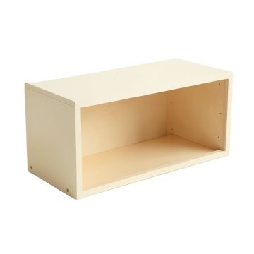 Dune Crest Shoe Storage Bench - Cream (synthetic illustration; no displayed measurements)