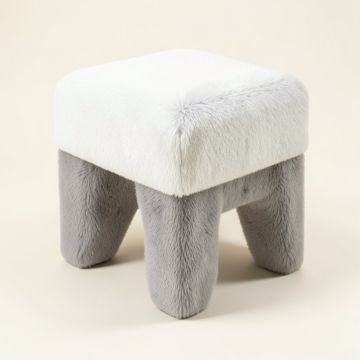 Brumiss Faux Accent Stool (synthetic illustration; no displayed measurements)