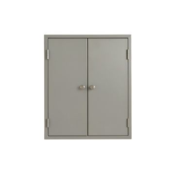 Clay Dale Wall-Mounted Entry Cabinet - Gray
