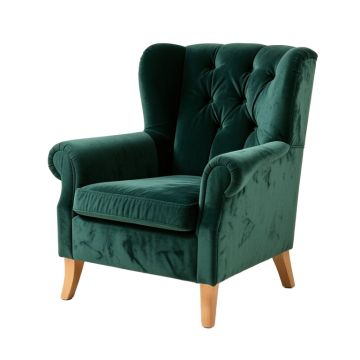 Maubara 25.1 '' Wide Tufted Wingback Chair