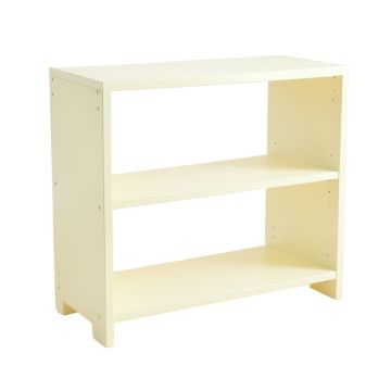 Aspen Bend Desktop Shelving Unit - Ivory (synthetic illustration; no displayed measurements)