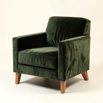 Krantz 25 '' Wide Polyester Armchair (synthetic illustration; no displayed measurements)