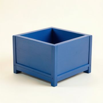 Hill Branch Empty Raised Planter - Blue (synthetic illustration; no displayed measurements)
