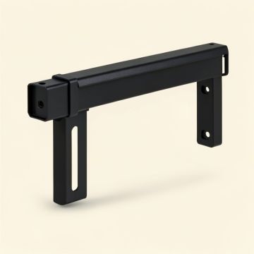 Steel Sliding Track Standard Single Barn Door Hardware Kit (synthetic illustration; no displayed measurements)