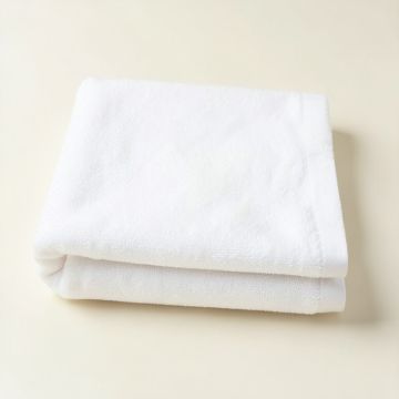 Clay Branch Bath Towel - White (synthetic illustration; no displayed measurements)