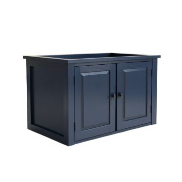 Lake Falls Empty Furniture-Style Litter Enclosure - Navy