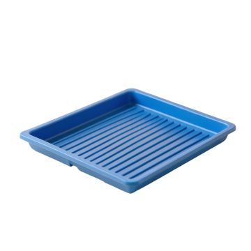 River Branch Empty Under-Desk Cable Tray - Blue