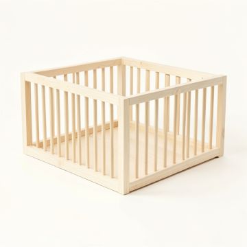 Dawn Edge Empty Furniture-Style Pet Crate - Ivory (synthetic illustration; no displayed measurements)