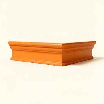 Superior 3/4 '' H X 48 '' W X 6 3/8 '' D Crown Molding (synthetic illustration; no displayed measurements)