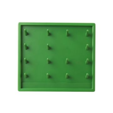 Hazel Dale Empty Wall-Mounted Tool Organizer Panel - Green