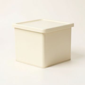 Dune Crossing Closed Outdoor Storage Box - Cream (synthetic illustration; no displayed measurements)