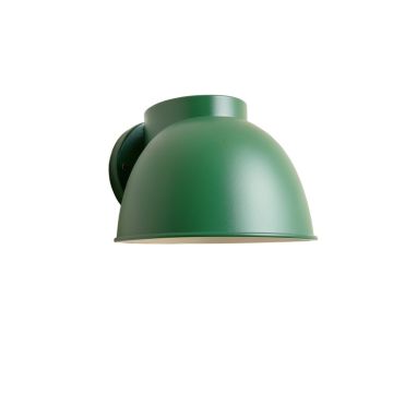 Elm Crossing Wall Sconce Mounted On A Plain Wall - Green
