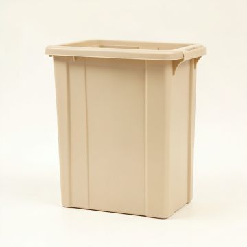 Cedar Crossing Closed Outdoor Storage Box - Beige (synthetic illustration; no displayed measurements)