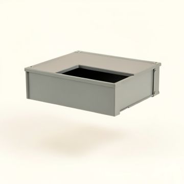 Linden Bend Under-Desk Drawer Unit - Gray (synthetic illustration; no displayed measurements)