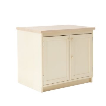 Willow Bend Freestanding Laundry Folding Counter - Cream